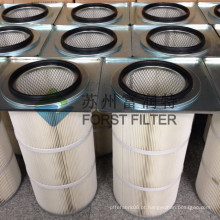 FORST O mais atrasado projeto Quadrado Flange Tiro Blasting Dust Collector Filtros Cartridge